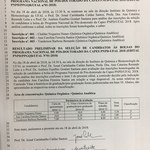 Homologação das inscrições PNPD/PPGQB 2018