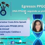 Live Egressos do PPGQB de 28-09-2020 com Yariadner Costa Brito Spinelli