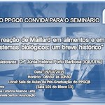 O PPGQB convida para o seminário do dia 05-10-2015