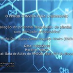 O PPGQB convida para o seminário do dia 14/03/2016
