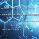 O PPGQB CONVIDA PARA O SEMINÁRIO DO DIA 28/03/2016