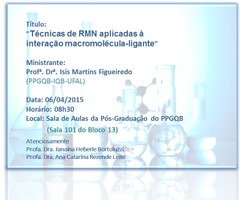 Próximo Seminário do PPGQB (06/04/2015)