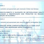 Próximo Seminário do PPGQB (06/07/2015)