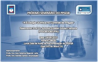 Próximo Seminário do PPGQB (14/09/15)