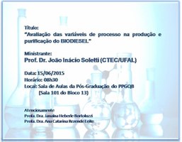 Próximo Seminário do PPGQB (15/06/15)