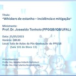 Próximo Seminário do PPGQB (25/05/2015)
