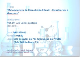 Próximo Seminário do PPGQB (30/03/2015)