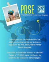 Atenção alunos do PPG-RENORBIO Ponto Focal Alagoas: chamada para o Doutorado Sanduíche