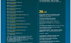 Programação do evento