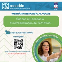 Webnário Especial: Ômicas Aplicadas à Biorremediação de Resíduos